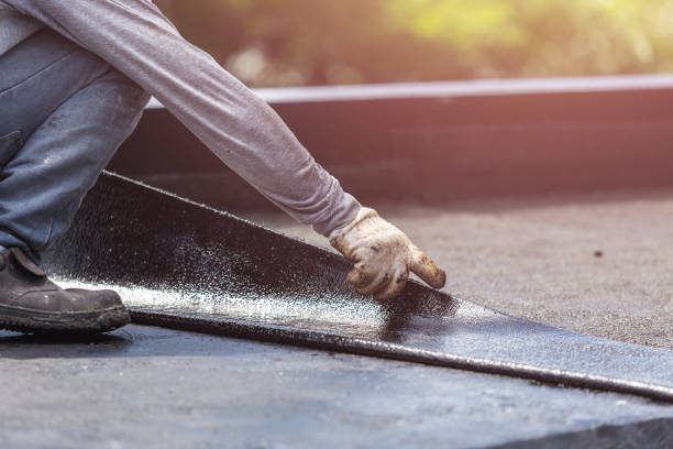 Professional Interior Drainage System technician working in Villanova, PA